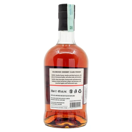 GlenAllachie 9 éves Sherry Cask Series - Oloroso Cask whisky DRS (0,7L / 48%)