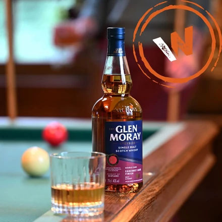 Glen Moray Cabernet Cask Finish whisky DRS (0,7L / 40%)