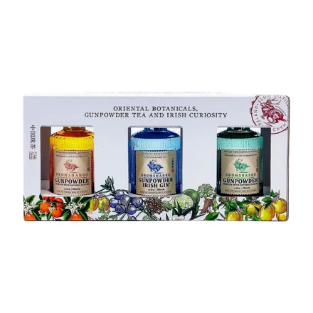 Drumshanbo Gunpowder Expressions gin minipack (0,15L / 43%)