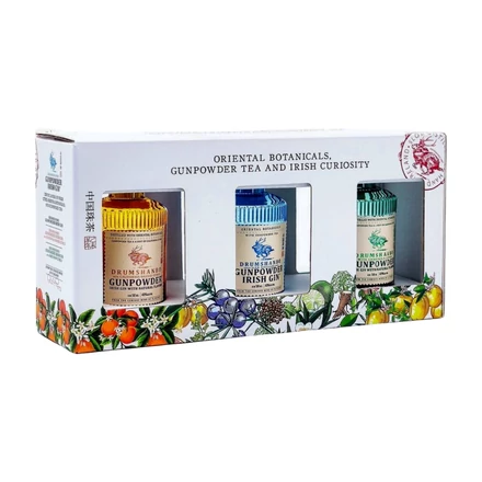 Drumshanbo Gunpowder Expressions gin minipack (0,15L / 43%)
