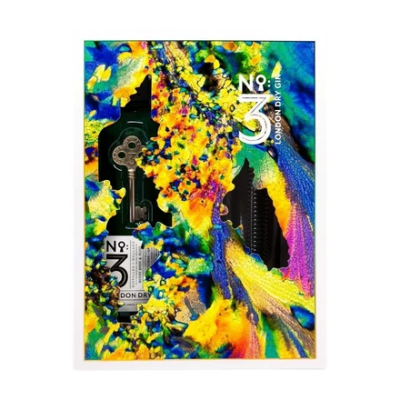 No.3 London Dry gin ajándékcsomag Highball pohárral DRS (0,7L / 46%)