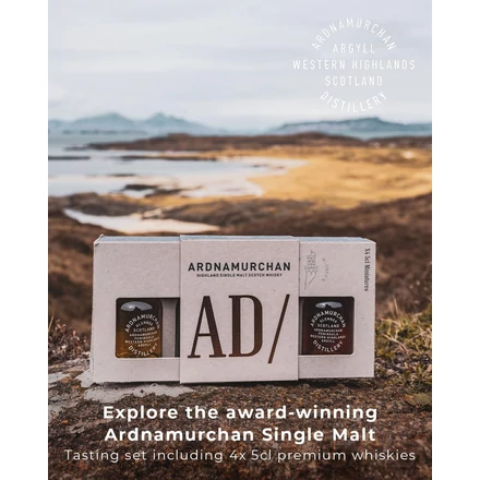 Ardnamurchan Mini Gift Pack (4*0,05L / 46,8%, 3*50%)