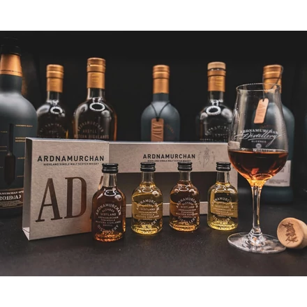 Ardnamurchan Mini Gift Pack (4*0,05L / 46,8%, 3*50%)