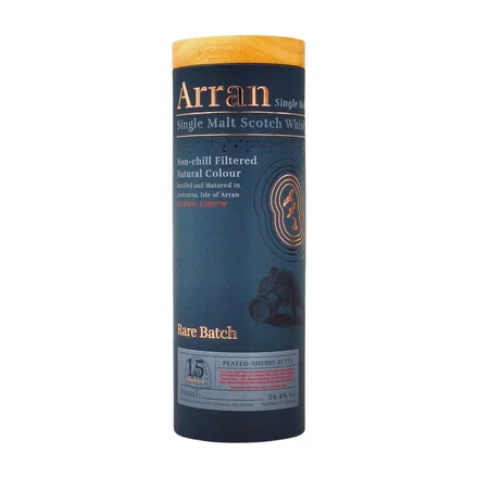 Arran Rare Batch 15 éves Peated Sherry whisky (0,7L / 54,4%)