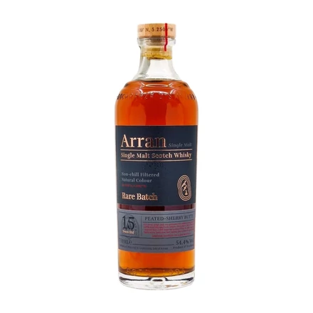 Arran Rare Batch 15 éves Peated Sherry whisky (0,7L / 54,4%)