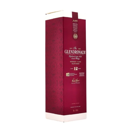 Glendronach 12 éves whisky DRS (0,7L / 43%)