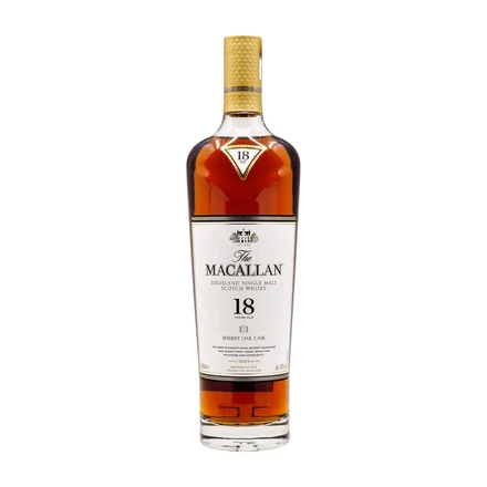 Macallan 18 éves Sherry Oak whisky (0,7L / 43%)