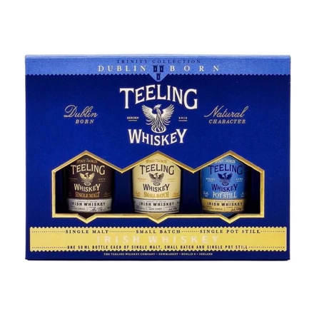 Teeling Dublin Born Trinity mini whiskey pack (0,15 L / 46%)