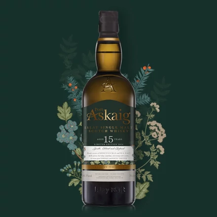 Port Askaig 15 éves whisky (0,7L / 50,5%)