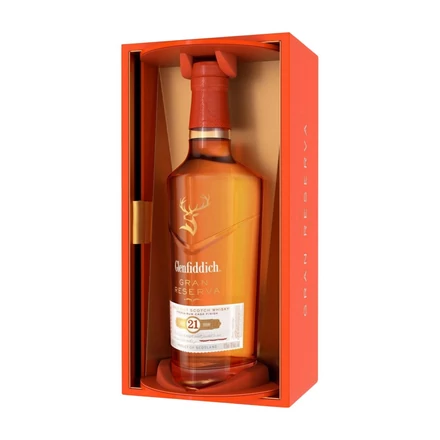 Glenfiddich 21 éves Gran Reserva whisky (0,7L / 43,2%)
