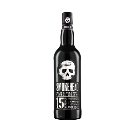 Smokehead 15 éves whisky DRS (0,7L / 43%)