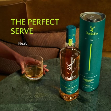 Glenfiddich 16 éves Aston Martin Limited Edition whisky DRS (0,7L / 43%)