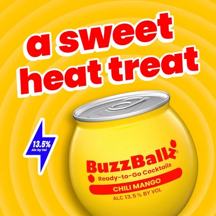 BuzzBallz Chili Mango cocktail RTD (0,2L / 13,5%)