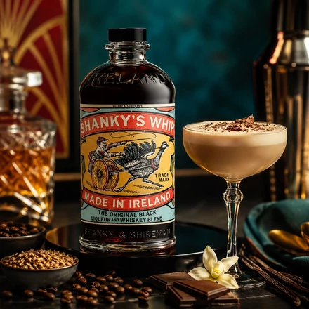 Shanky's Whip Black Ír whiskeylikőr DRS (0,7L / 33%)
