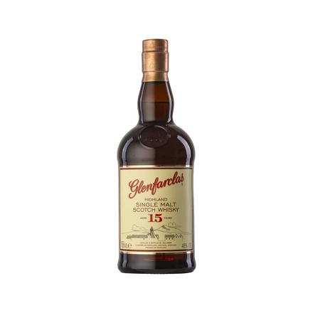 Glenfarclas 15 éves whisky DRS (0,7L / 46%)