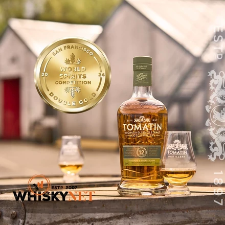 Tomatin 12 éves whisky DRS (0,7L / 43%)