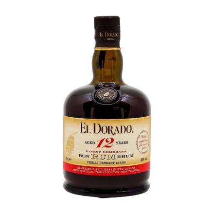 El Dorado 12 éves rum 2 pohárral (0,7L / 40%)