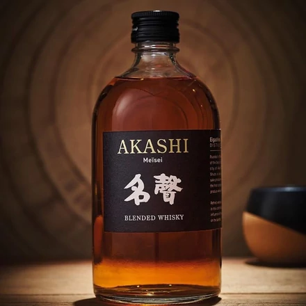 Akashi Meisei whisky DD 2 pohárral DRS (0,5L / 40%)