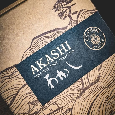 Akashi Meisei whisky DD 2 pohárral DRS (0,5L / 40%)