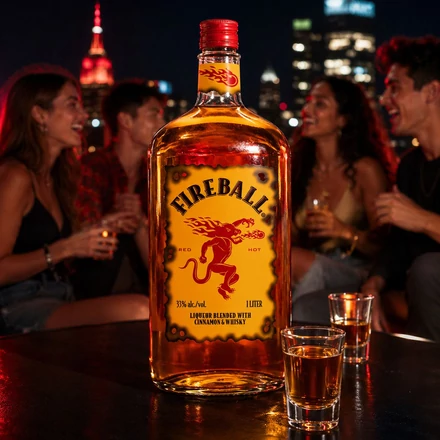 Fireball Cinnamon whiskylikőr DRS (0,5L / 33%)
