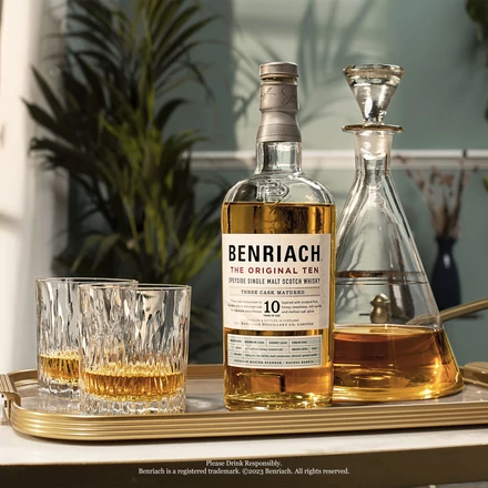 Benriach 10 éves whisky DRS (0,7L / 43%)
