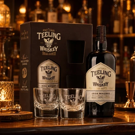 Teeling Small Batch whiskey DD 2 pohárral DRS (0,7L / 46%)