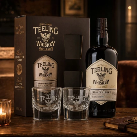 Teeling Small Batch whiskey DD 2 pohárral DRS (0,7L / 46%)