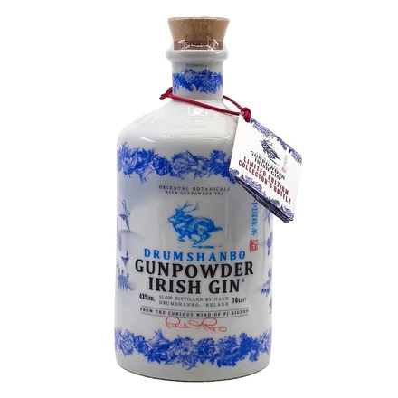 Drumshanbo Gunpowder gin kerámia dekanterben (0,7L / 43%)