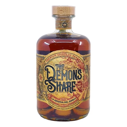 The Demons Share 6 éves rum ajándékcsomag két alumínium pohárral DRS (0,7L / 40%)