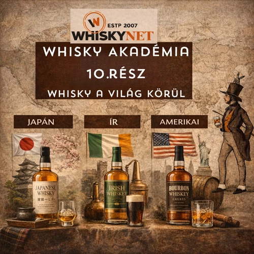Whisky Akadémia 10. - Whiskyk a világ körül
