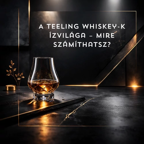 A Teeling whiskey-k ízvilága – mire számíthatsz?