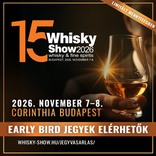 15. Whisky Show 2026 – Jubileumi év a WhiskyNet szervezésében