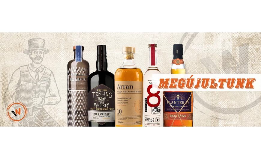 MEGÚJULT A WHISKYNET WEBÁRUHÁZ