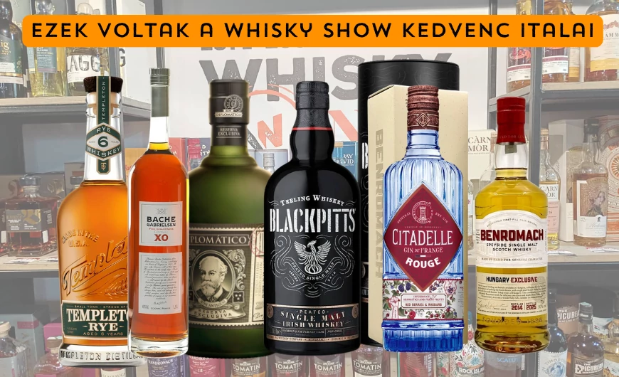 Ezek voltak a Whisky Show 2025 kedvenc italai