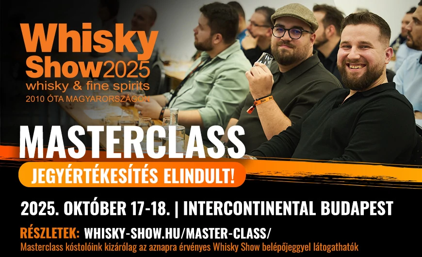 Már elérhetők a Whisky Show 2025 Masterclass időpontjai