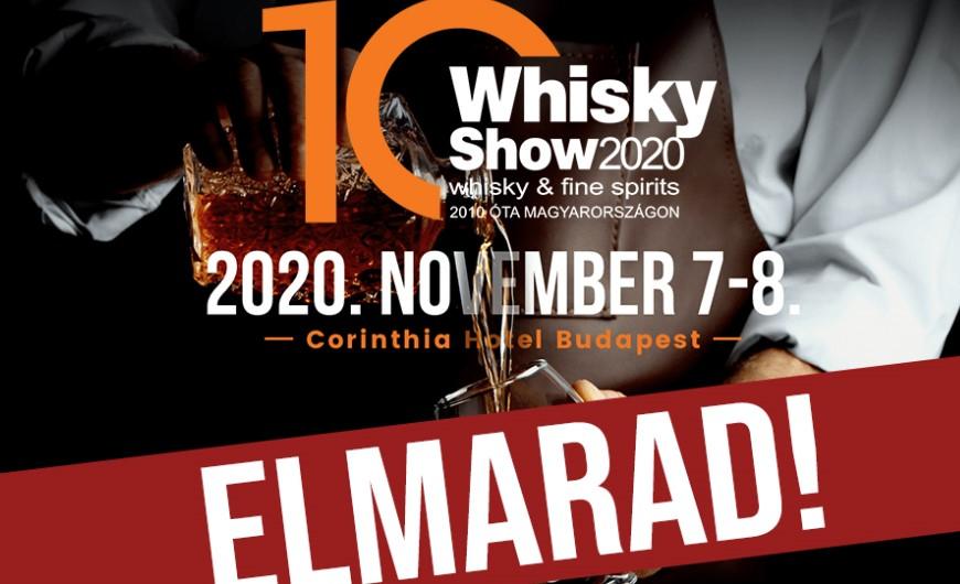 Elmarad a 2020-as Whisky Show